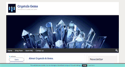 Desktop Screenshot of crystalsgems.com