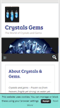 Mobile Screenshot of crystalsgems.com